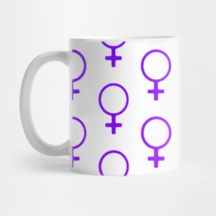 Female Symbol All-Over Print Mug